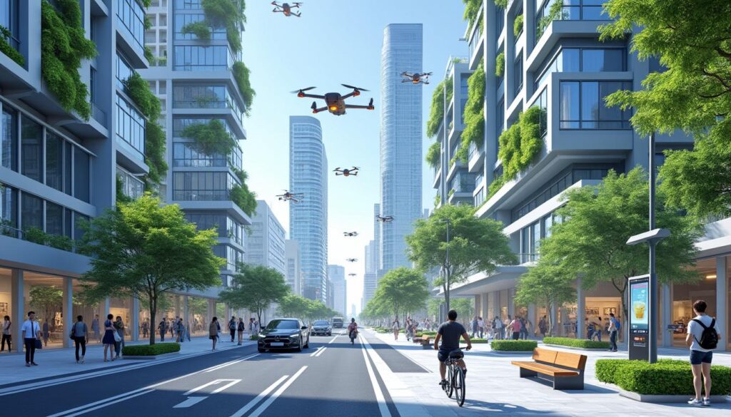 découvrez comment les objets connectés transforment les villes intelligentes en offrant des solutions innovantes pour la gestion urbaine, l'environnement et la qualité de vie des citoyens.