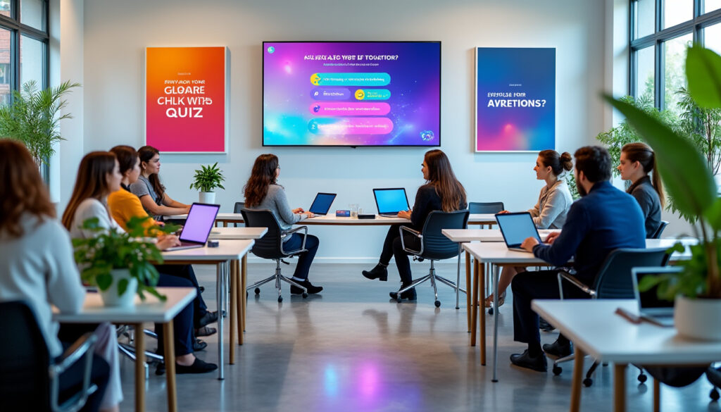découvrez comment le quiz en entreprise devient un outil rh innovant pour recruter efficacement et former vos équipes de manière ludique et interactive.