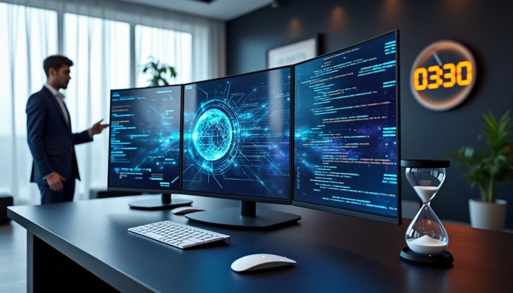 découvrez comment l'ia au bureau avec chatgpt, gemini et copilot peut vous faire gagner du temps en automatisant vos tâches quotidiennes et en améliorant votre productivité.