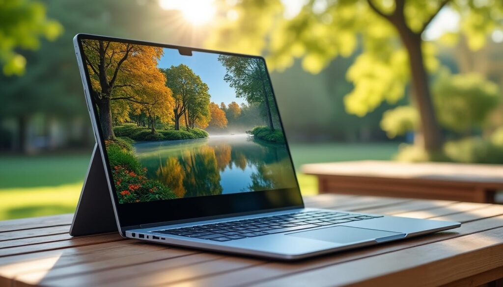 découvrez quels ultrabooks oled offrent la meilleure gestion des reflets pour une expérience visuelle optimale, même en environnement lumineux.
