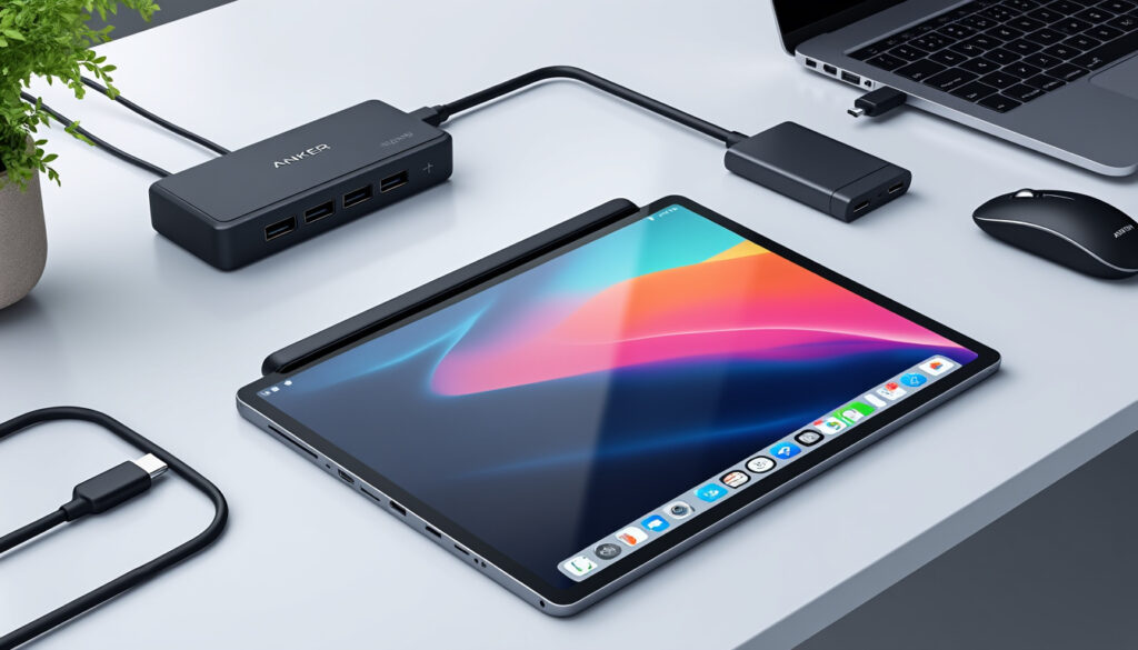 découvrez les accessoires usb-c anker indispensables pour votre tablette professionnelle, alliant performance et fonctionnalité, ou optez pour des gadgets innovants pour améliorer votre expérience utilisateur.